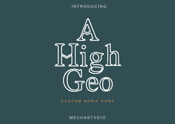 A High Geo Font Review