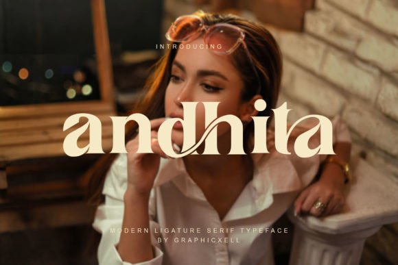 Andhita: A Serif Font for Creative Makers