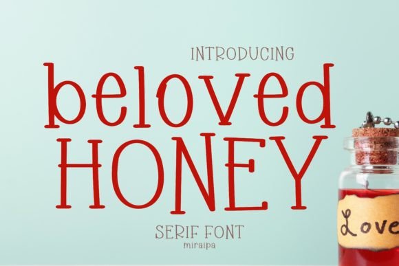 Beloved Honey Font Review