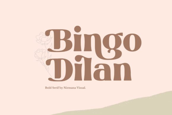 Bingo Dilan Font for Web Design