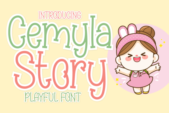 Cemyla Story: A Serif Font for Elegant Design