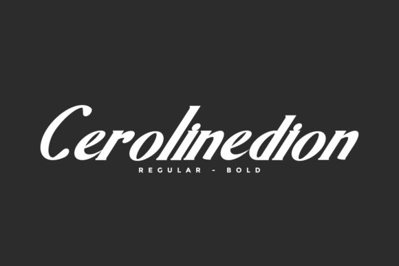 Cerolinedion: A Stylish Serif Font for Business