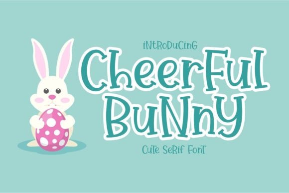 Cheerful Bunny Font for Business