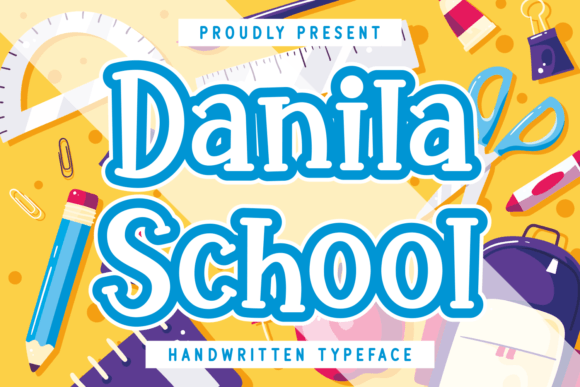 Danila School Font: Playful Typography for Creative Marketing