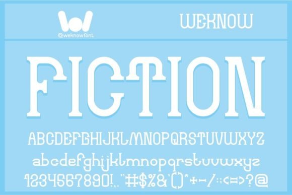 Fiction: A Font for Business Style