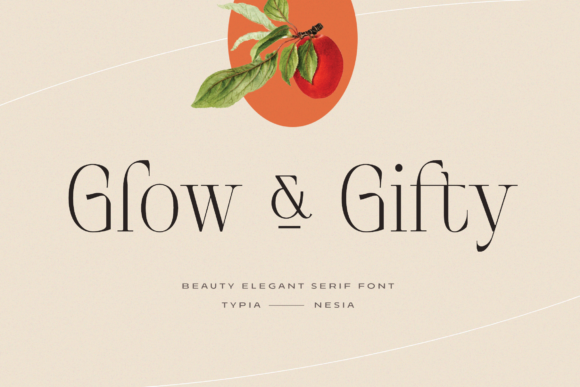 Glow and Gifty: A Delicate Serif for Elegant Design