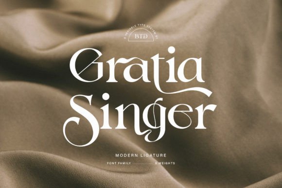 Gratia Singer: A Serif Font for Professional Branding
