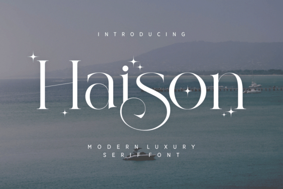 Haison: A Luxurious Serif Font for Business