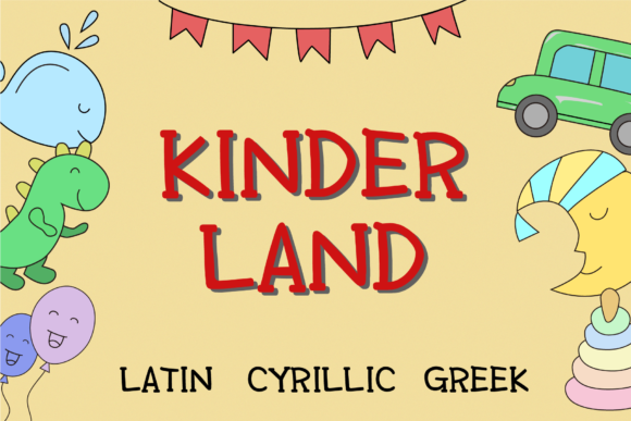 Hu Kinderland Font for Business