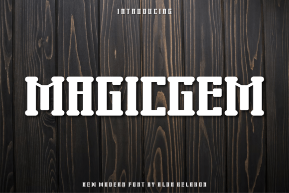 Magicgem: A Stylish Serif Font for Business Branding