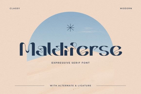 Maldiferse: A Serif Font for Elegant Design