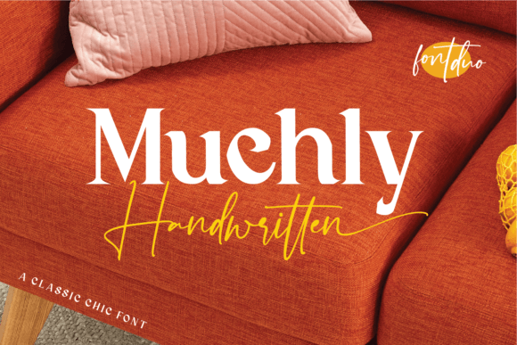 Muchly Duo: A Stylish Serif Font for Web Design