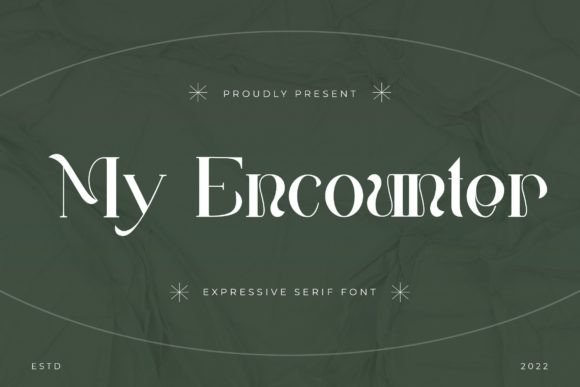 My Encounter: A Serif Font for Web Design