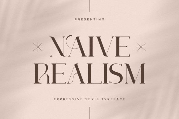Naive Realism: A Bold Serif for Real Projects