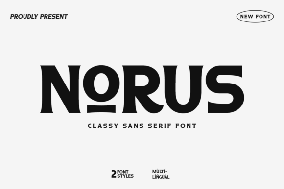 Norus: A Bold Serif for Digital Campaigns