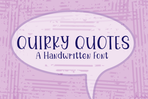 Quirky Quotes: A Serif Font for Editorial Magic