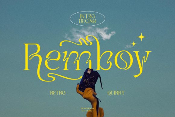 Remboy: A Bold Serif for Real-World Design
