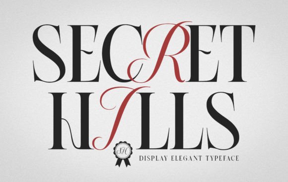 Secret Hills Font Review