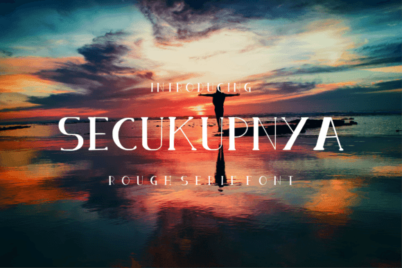 Secukupnya: A Bold Serif for Web Design