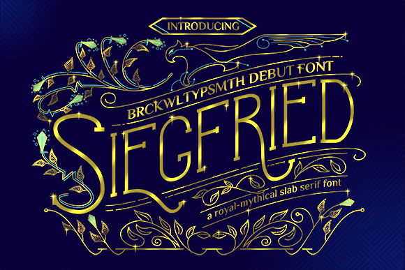 Siegfried Font: Royal Typography for Digital Campaigns