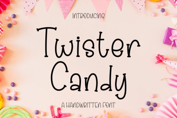 Twister Candy: A Stylish Serif Font for Web Design